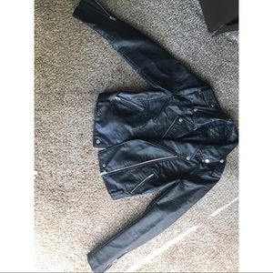 Wild Fable women’s faux leather moto jacket